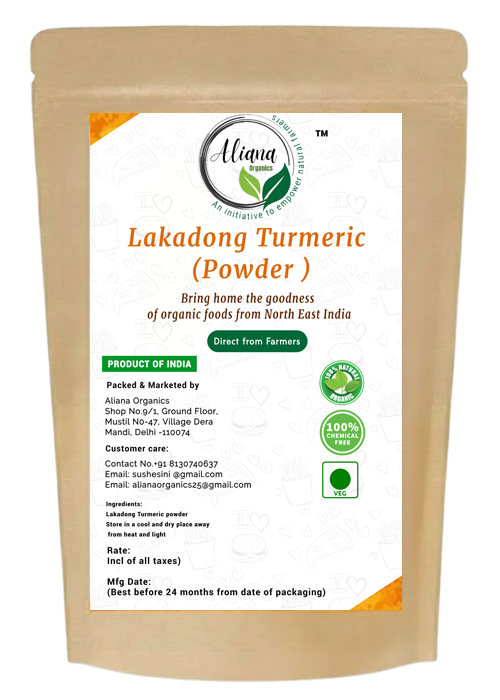 Lakadong Turmeric (Powder)